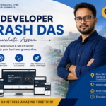 Web Developer Parash Das in Guwahati, Assam offering professional website design, WordPress development, SEO, and eCommerce solutions.
